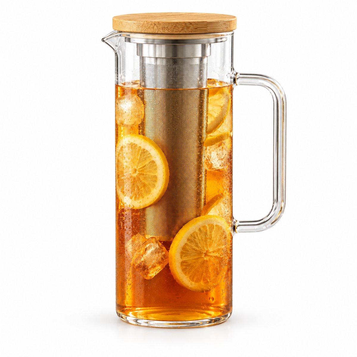 Tervinna Cold Brew Pitcher with Removable Infuser: product on white background
